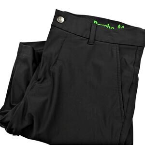 Psycho Bunny Men's 32 x 9 Black Gladwin Sport Shorts Performance Golf Tennis
